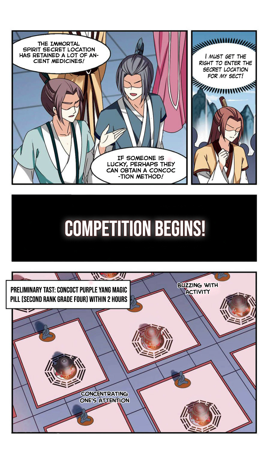 Feng Qi Cang Lan Chapter 64 page 18 - Chapter 64: (181-183) Rookie Challenge Competition (Part 1)