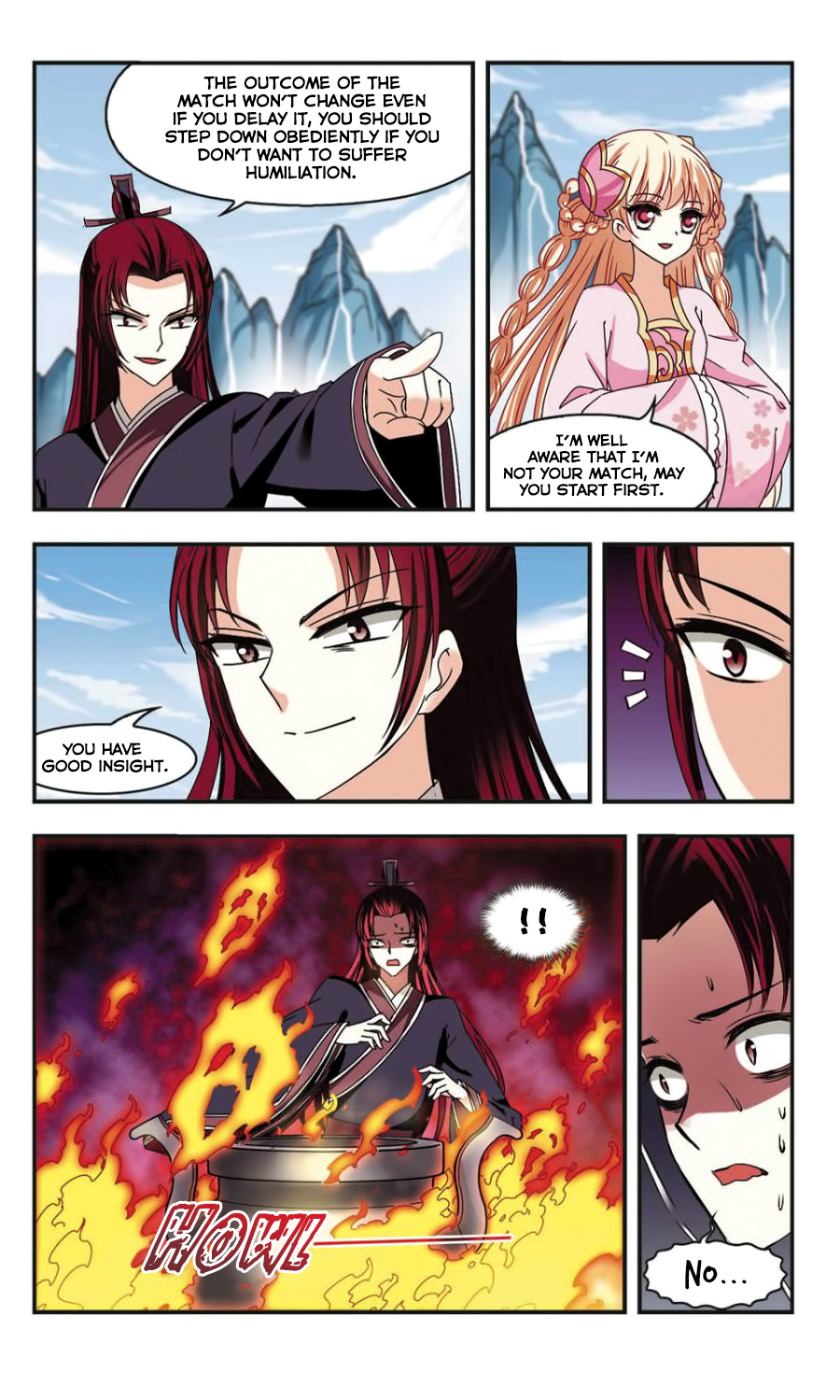 Feng Qi Cang Lan Chapter 65 page 12 - Chapter 65: (184-185) Rookie Challenge Competition (Part 2)