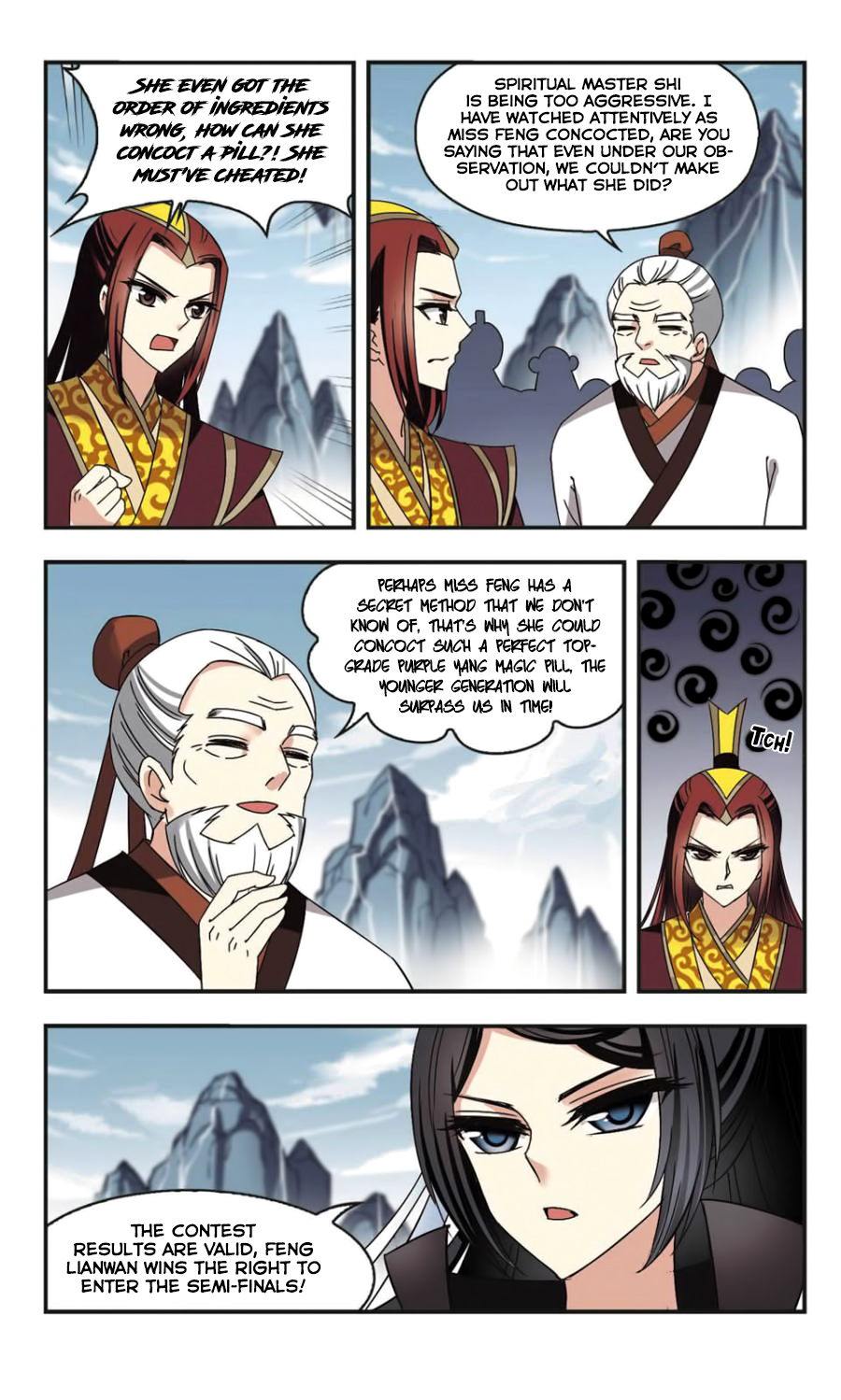 Feng Qi Cang Lan Chapter 65 page 3 - Chapter 65: (184-185) Rookie Challenge Competition (Part 2)