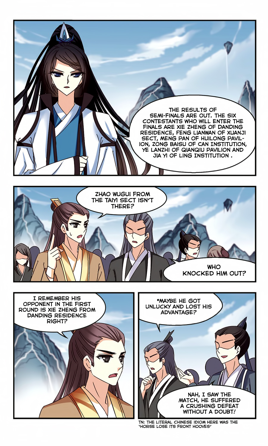 Feng Qi Cang Lan Chapter 66 page 11 - Chapter 66: (186-188) Rookie Challenge Competition (Part 3)