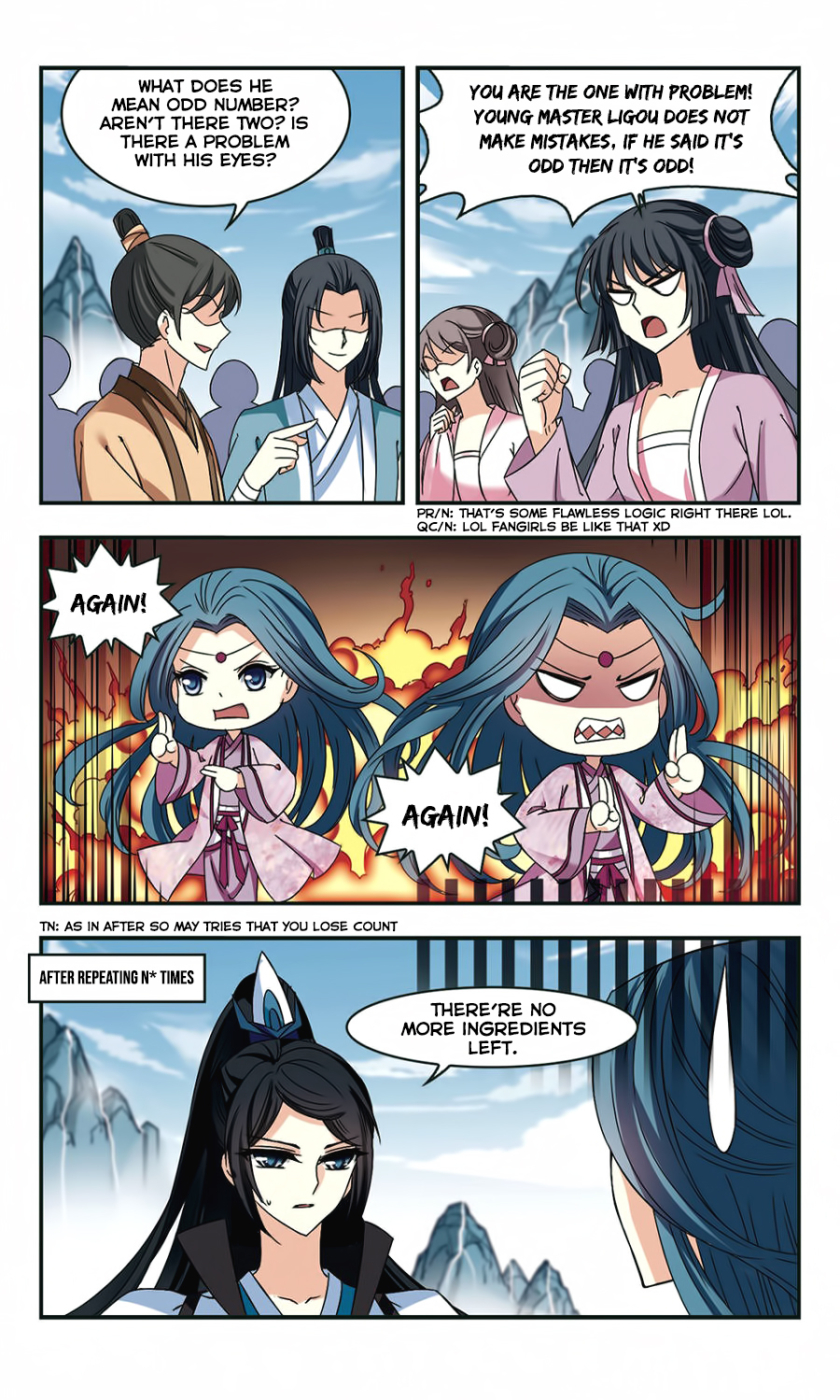Feng Qi Cang Lan Chapter 66 page 8 - Chapter 66: (186-188) Rookie Challenge Competition (Part 3)