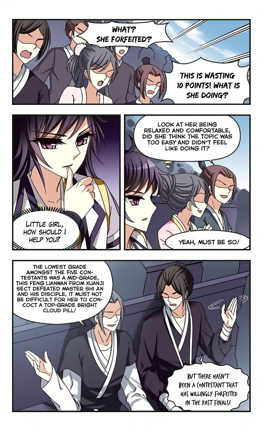 Feng Qi Cang Lan Chapter 67 page 10 - Chapter 67: (189-191) Rookie Challenge Competition (Part 4)