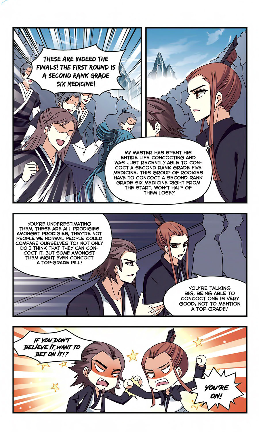 Feng Qi Cang Lan Chapter 67 page 4 - Chapter 67: (189-191) Rookie Challenge Competition (Part 4)