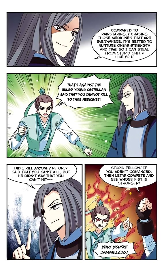 Feng Qi Cang Lan Chapter 73 page 20 - Chapter 73: (207-210) Magical Pond Muddled Fight