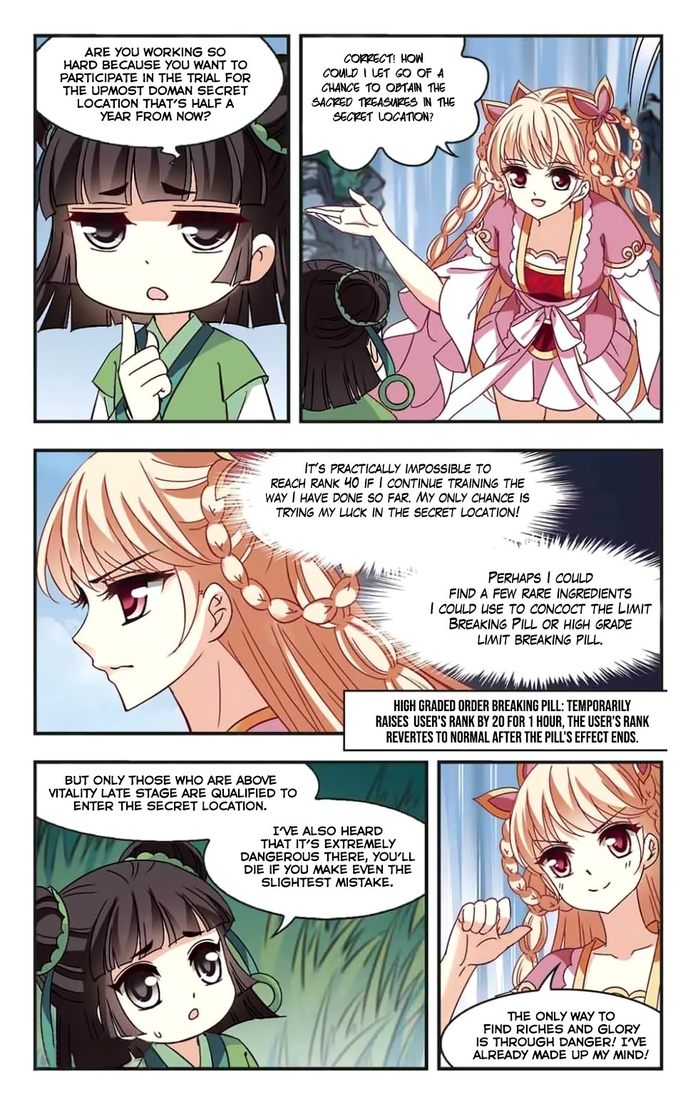 Feng Qi Cang Lan Chapter 81 page 4 - Chapter 81: Utmost Domain Secret Location