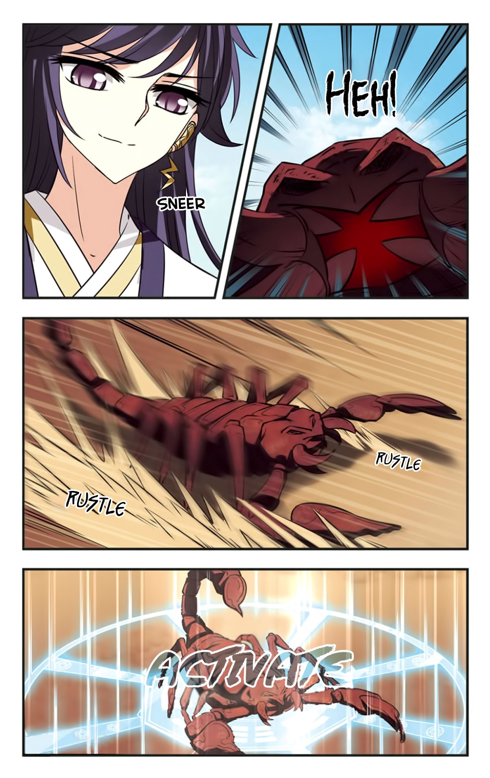 Feng Qi Cang Lan Chapter 82 page 21 - Chapter 82: Great War Against Scorpion