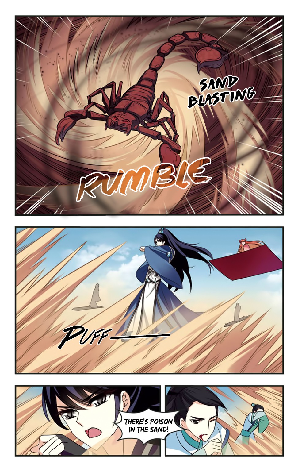Feng Qi Cang Lan Chapter 82 page 6 - Chapter 82: Great War Against Scorpion