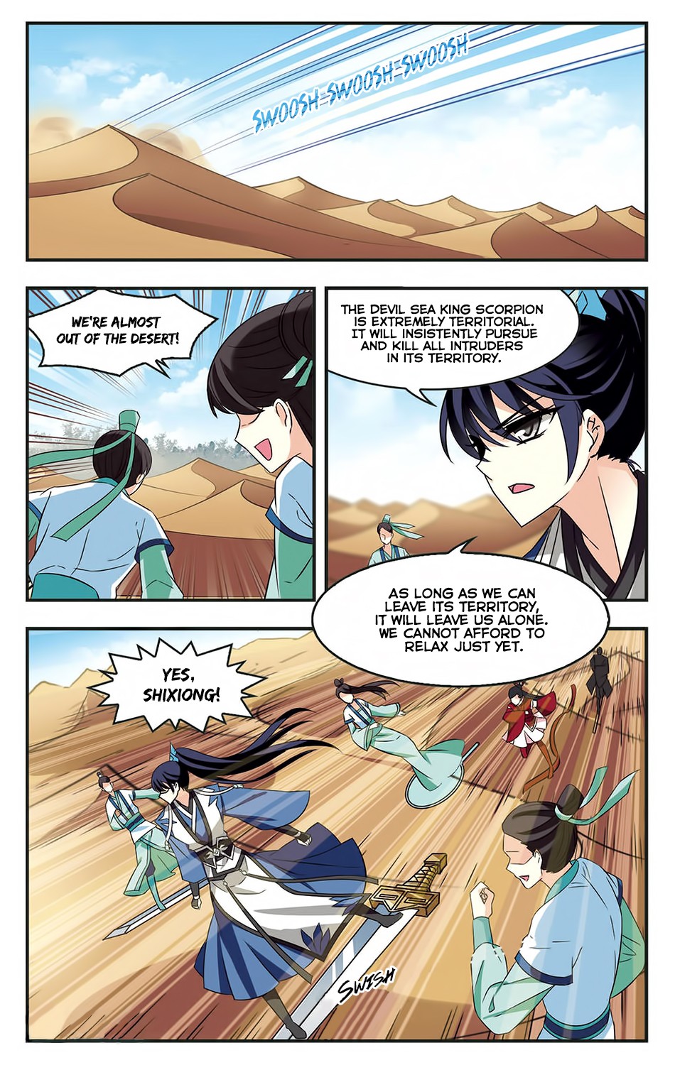 Feng Qi Cang Lan Chapter 83 page 10 - Chapter 83: You Chase And I Run