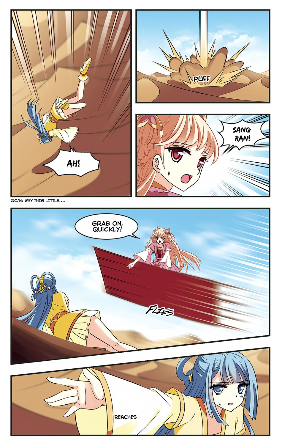 Feng Qi Cang Lan Chapter 83 page 11 - Chapter 83: You Chase And I Run