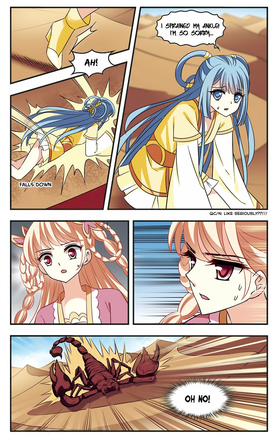 Feng Qi Cang Lan Chapter 83 page 12 - Chapter 83: You Chase And I Run