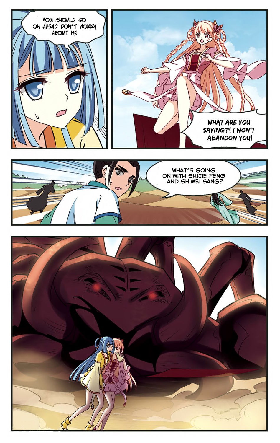 Feng Qi Cang Lan Chapter 83 page 14 - Chapter 83: You Chase And I Run