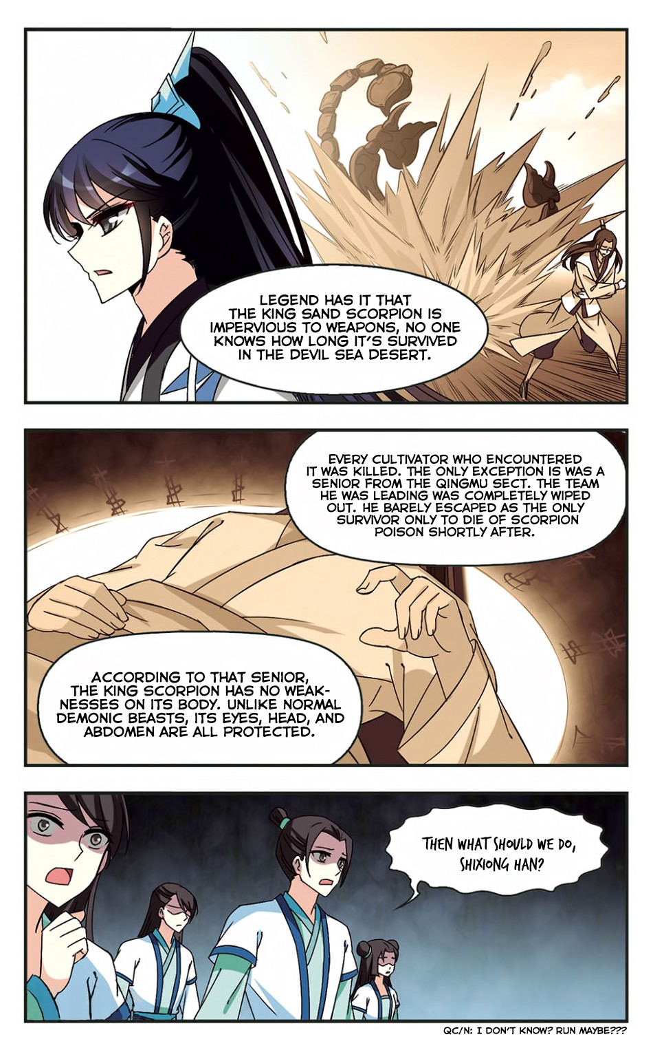 Feng Qi Cang Lan Chapter 83 page 20 - Chapter 83: You Chase And I Run