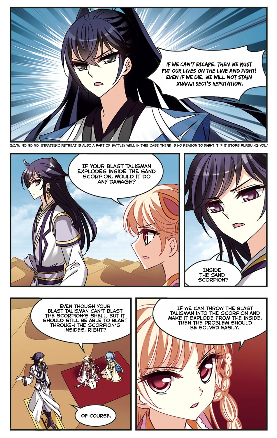 Feng Qi Cang Lan Chapter 83 page 21 - Chapter 83: You Chase And I Run