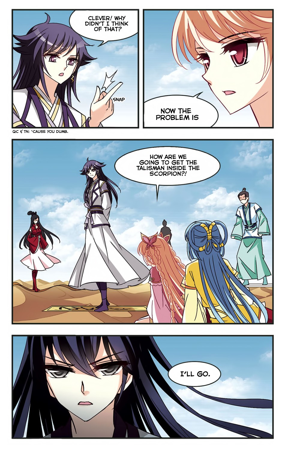 Feng Qi Cang Lan Chapter 83 page 22 - Chapter 83: You Chase And I Run