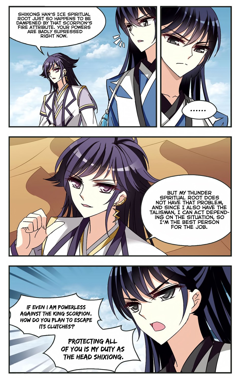 Feng Qi Cang Lan Chapter 83 page 23 - Chapter 83: You Chase And I Run