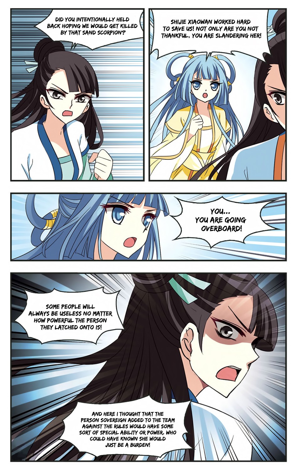 Feng Qi Cang Lan Chapter 83 page 6 - Chapter 83: You Chase And I Run