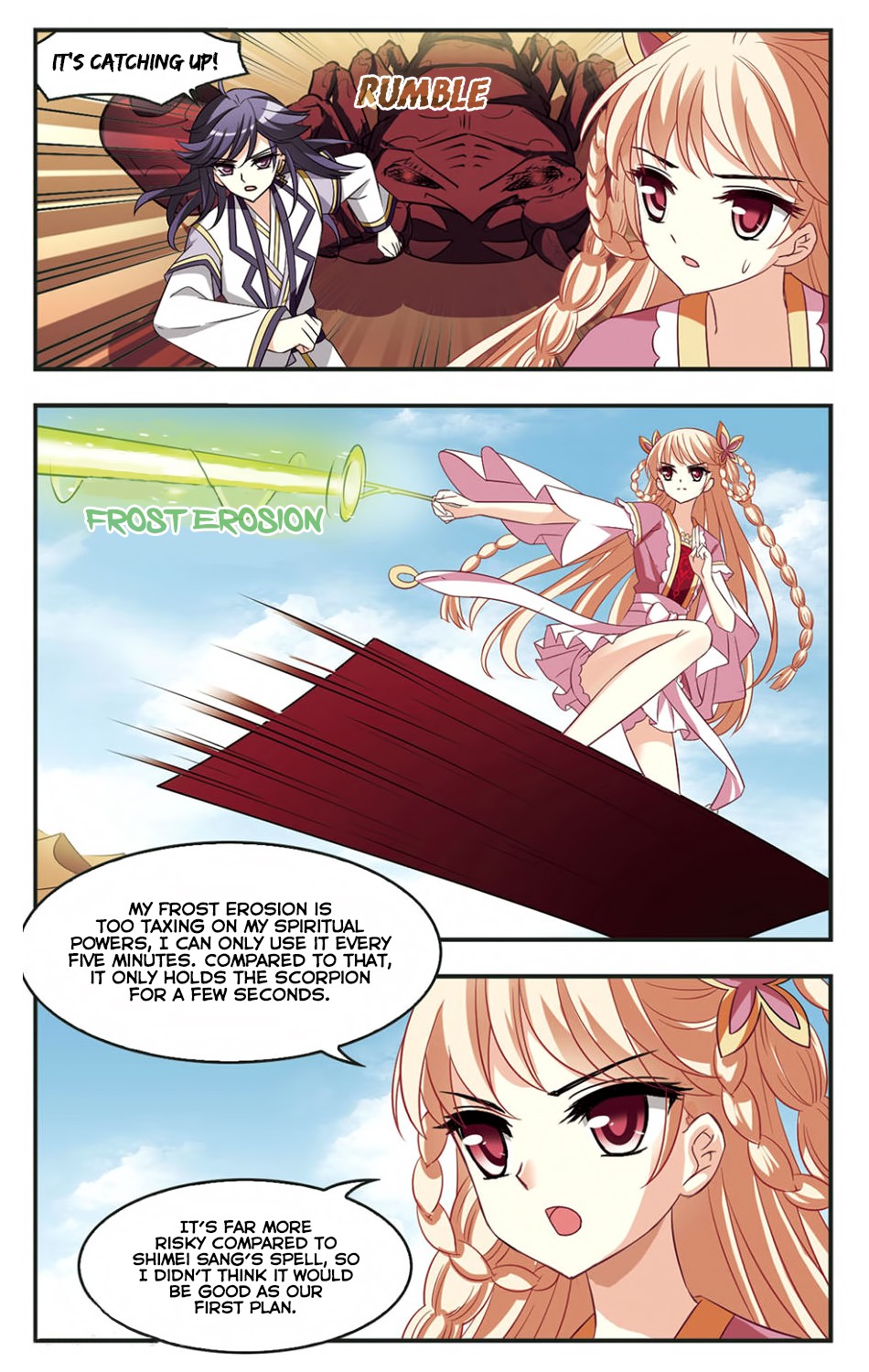 Feng Qi Cang Lan Chapter 83 page 8 - Chapter 83: You Chase And I Run