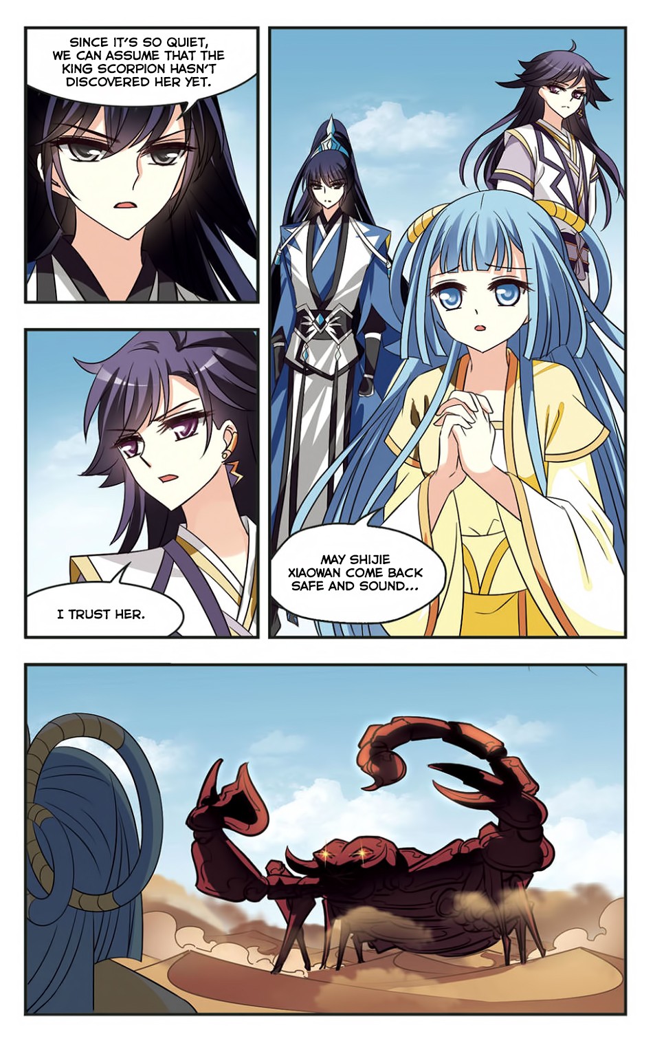 Feng Qi Cang Lan Chapter 84 page 10 - Chapter 84: Face Off