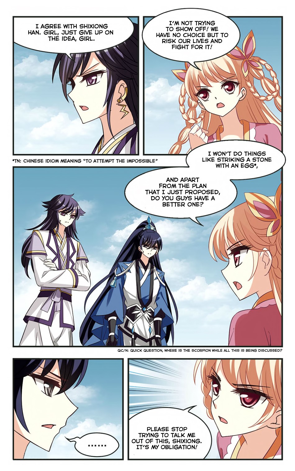 Feng Qi Cang Lan Chapter 84 page 5 - Chapter 84: Face Off
