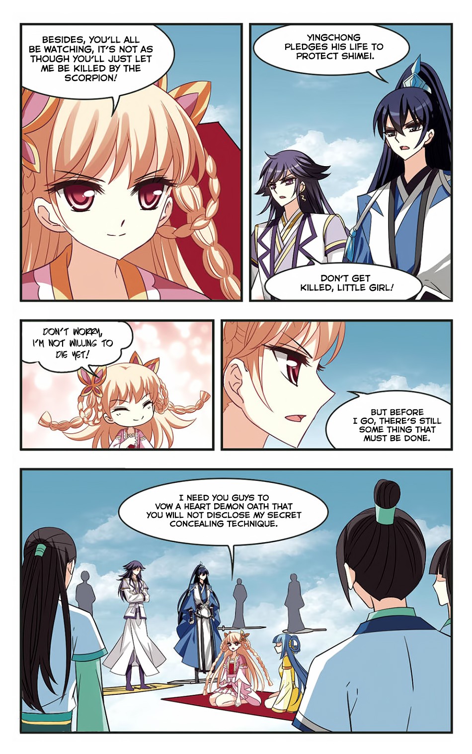 Feng Qi Cang Lan Chapter 84 page 6 - Chapter 84: Face Off