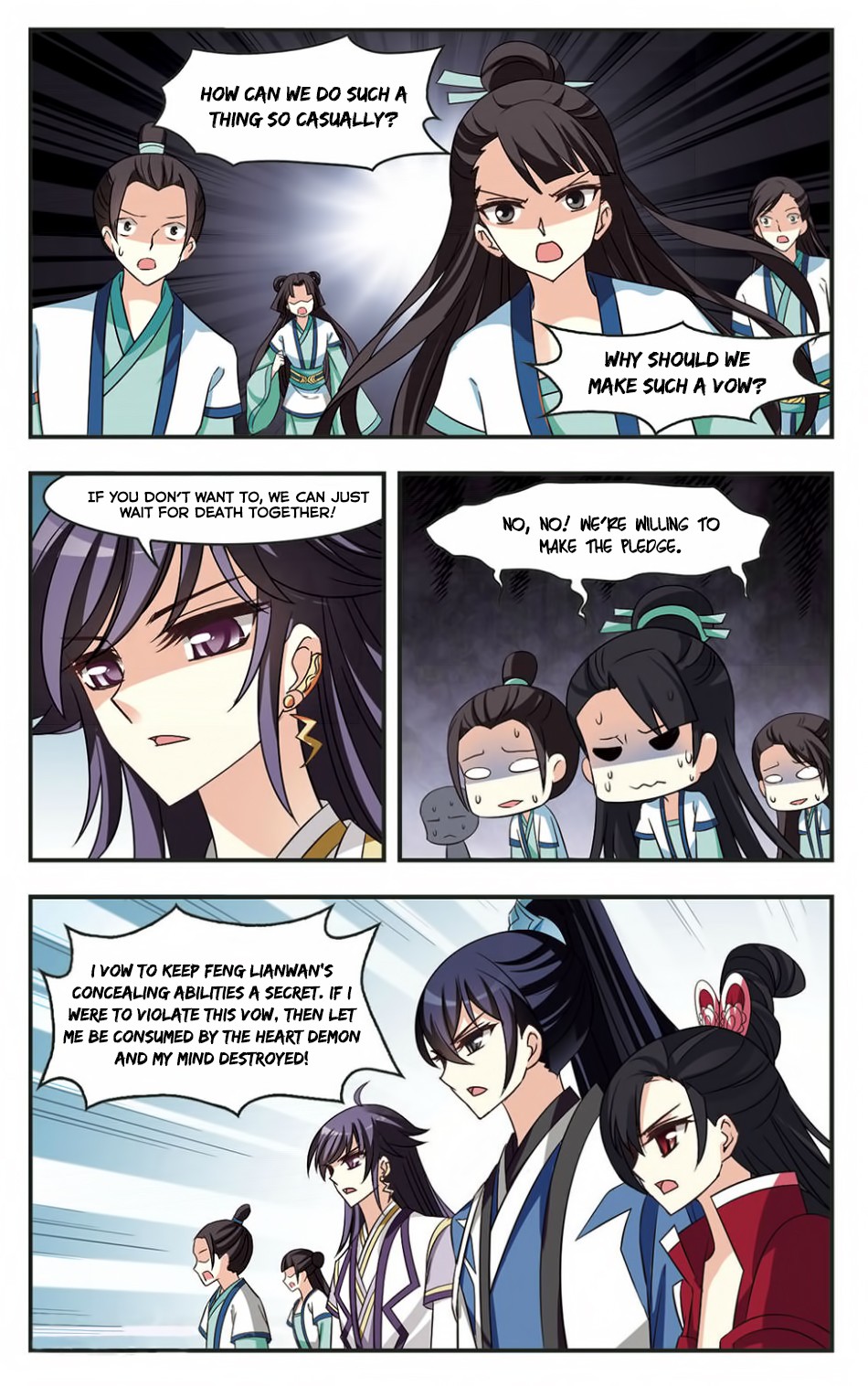 Feng Qi Cang Lan Chapter 84 page 7 - Chapter 84: Face Off