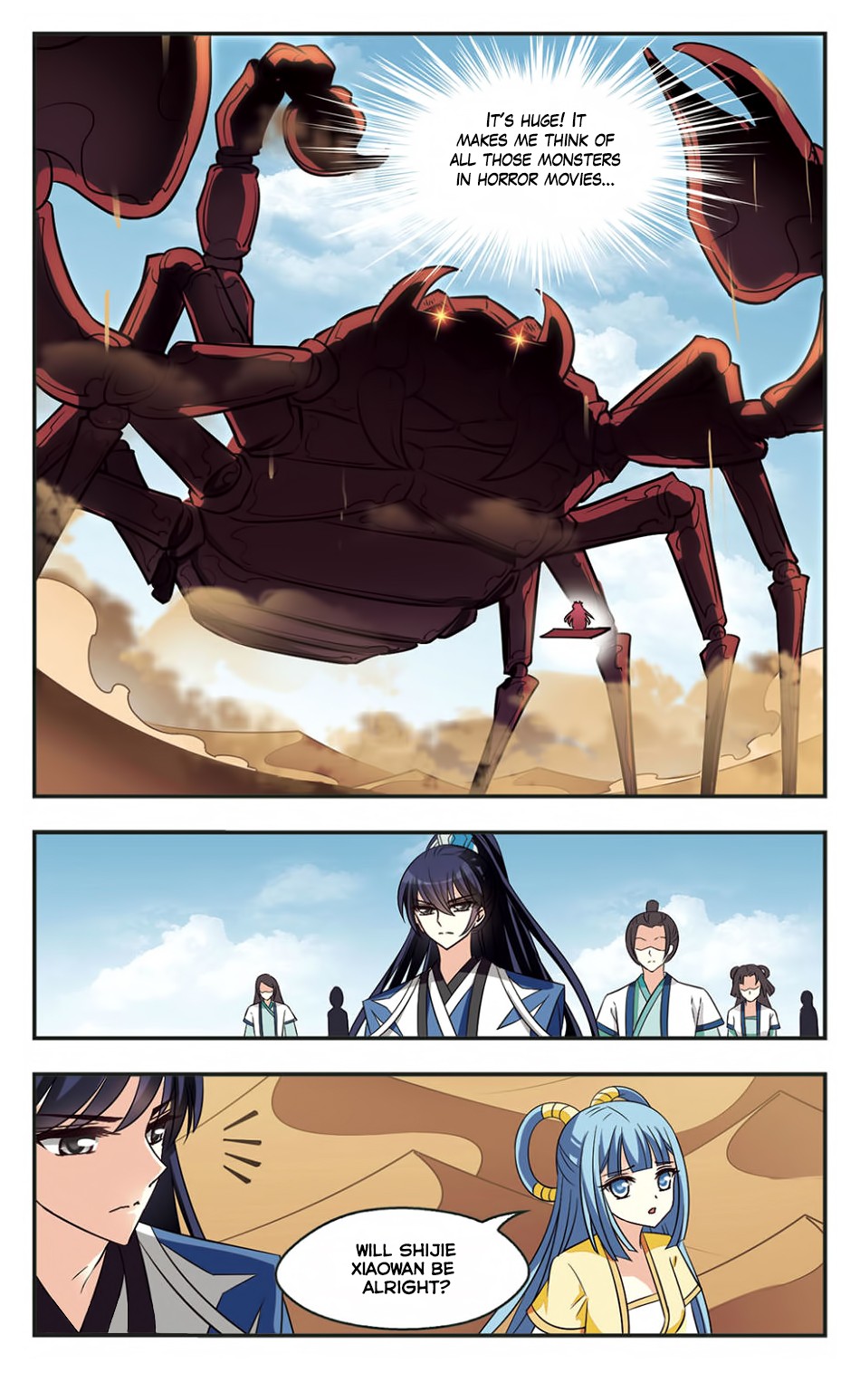 Feng Qi Cang Lan Chapter 84 page 9 - Chapter 84: Face Off