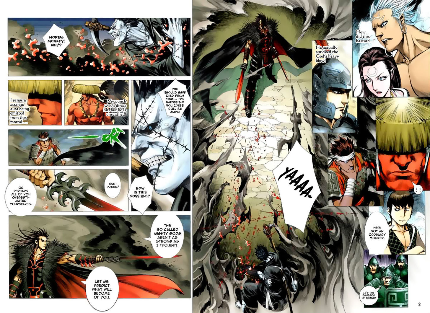 Feng Shen Ji Chapter 3 page 3 - Chapter 3: The Mortal Who Made The God Cry