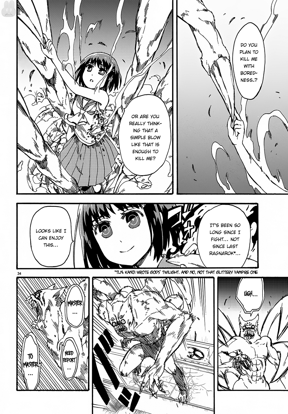 Fenrir-nee-san to Boku Chapter 1 page 38 - Chapter 1: Senpai and me