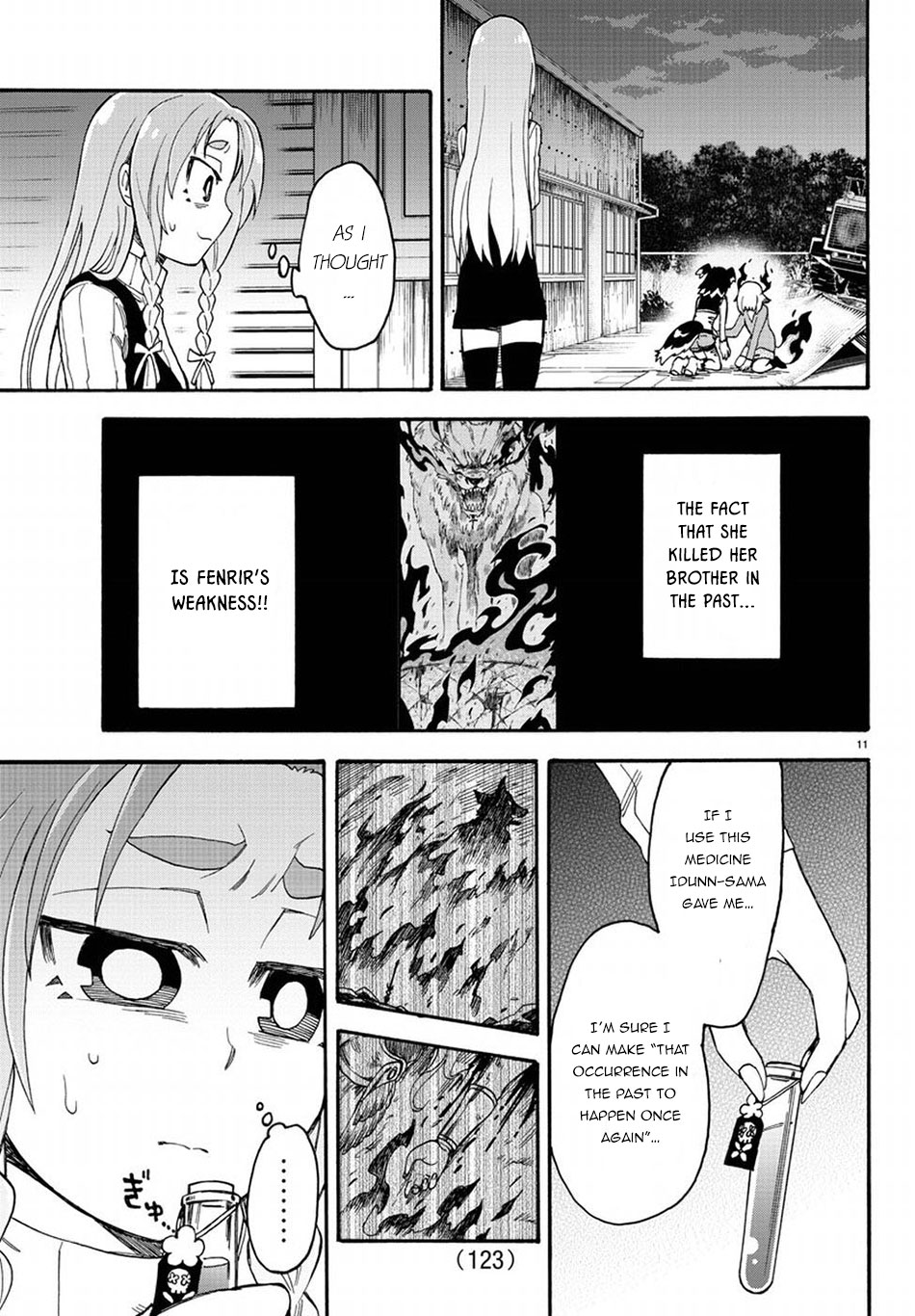 Fenrir-nee-san to Boku Chapter 10 page 15 - Chapter 10: Demonic Hound's King and the God of War