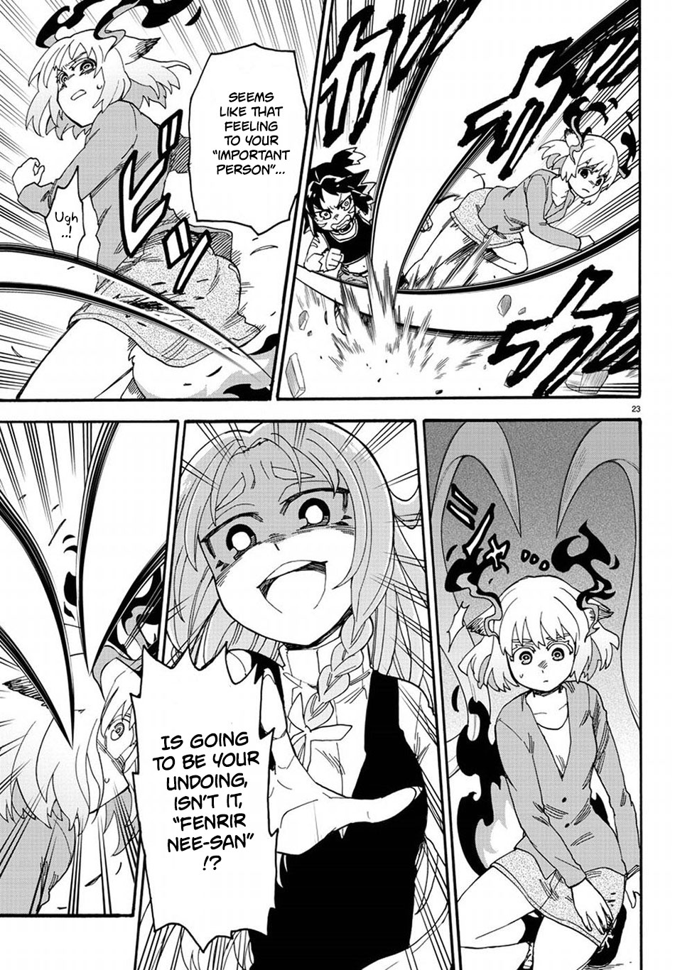 Fenrir-nee-san to Boku Chapter 10 page 27 - Chapter 10: Demonic Hound's King and the God of War