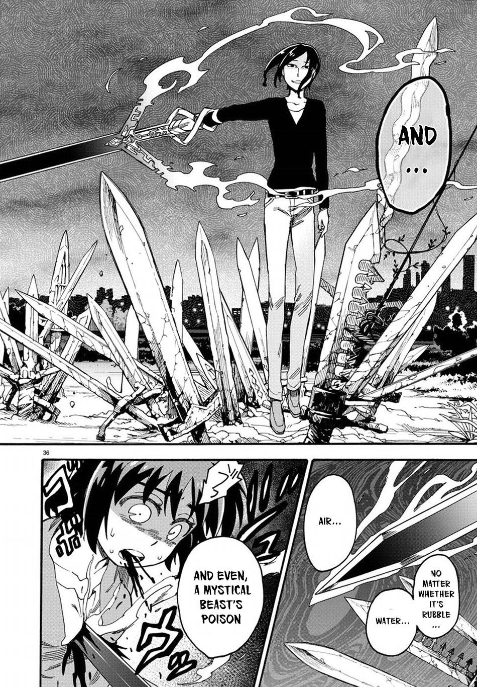 Fenrir-nee-san to Boku Chapter 10 page 39 - Chapter 10: Demonic Hound's King and the God of War