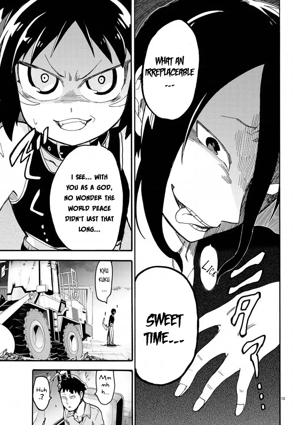 Fenrir-nee-san to Boku Chapter 11 page 14 - Chapter 11: Sword and Fang