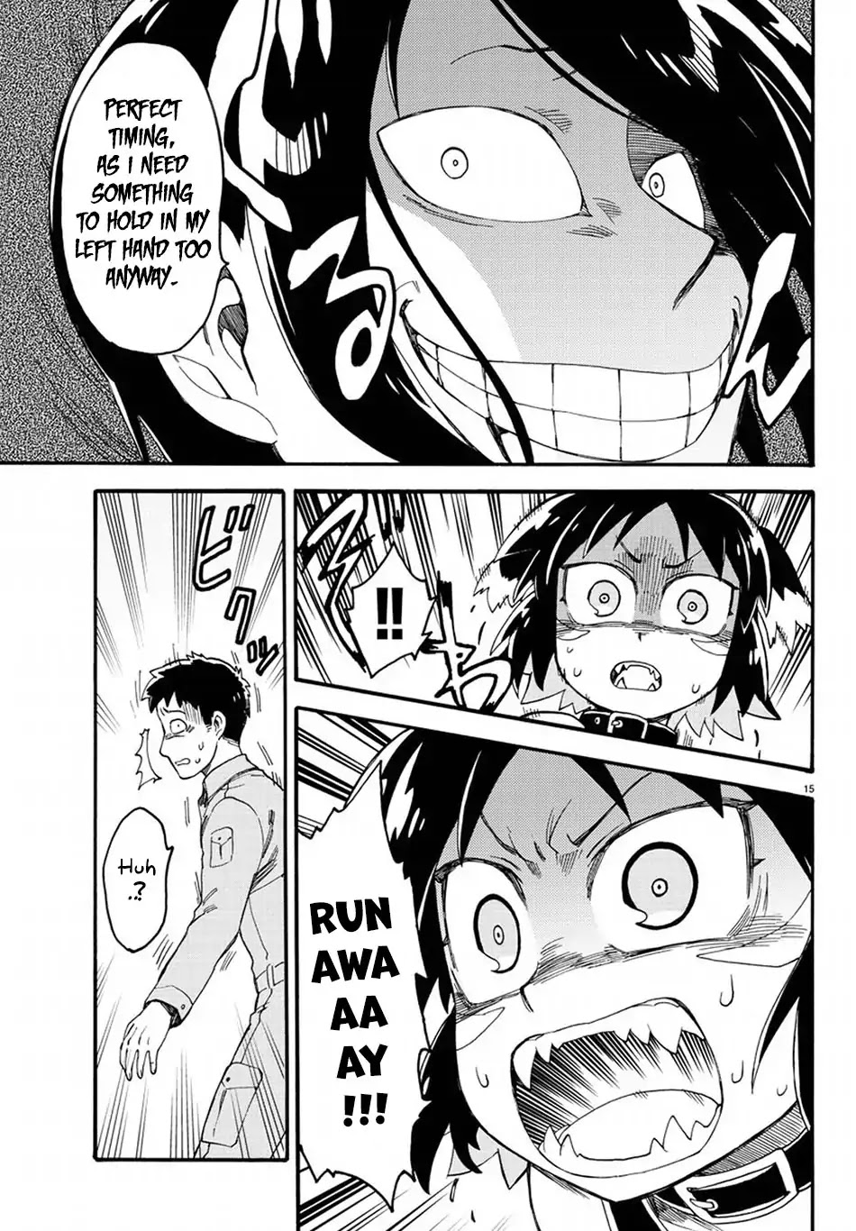 Fenrir-nee-san to Boku Chapter 11 page 16 - Chapter 11: Sword and Fang