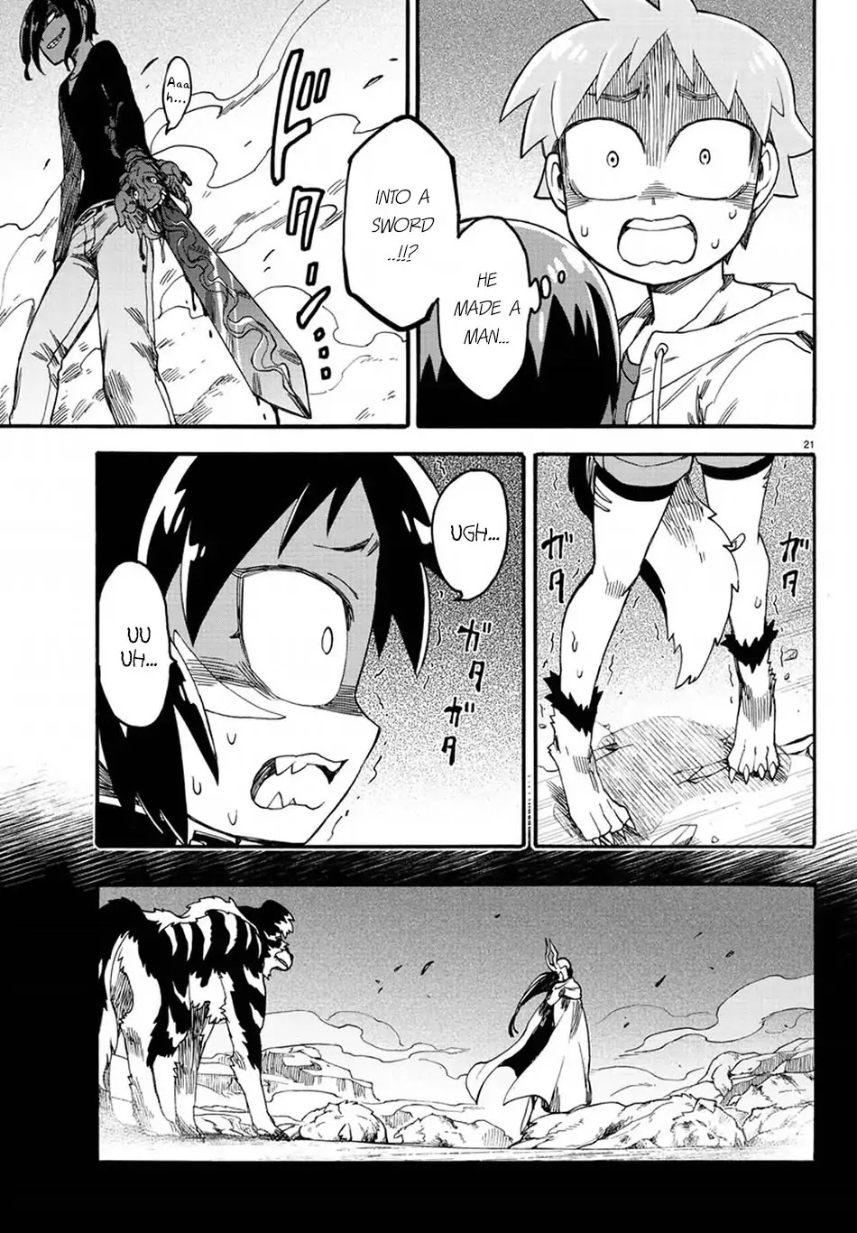 Fenrir-nee-san to Boku Chapter 11 page 22 - Chapter 11: Sword and Fang
