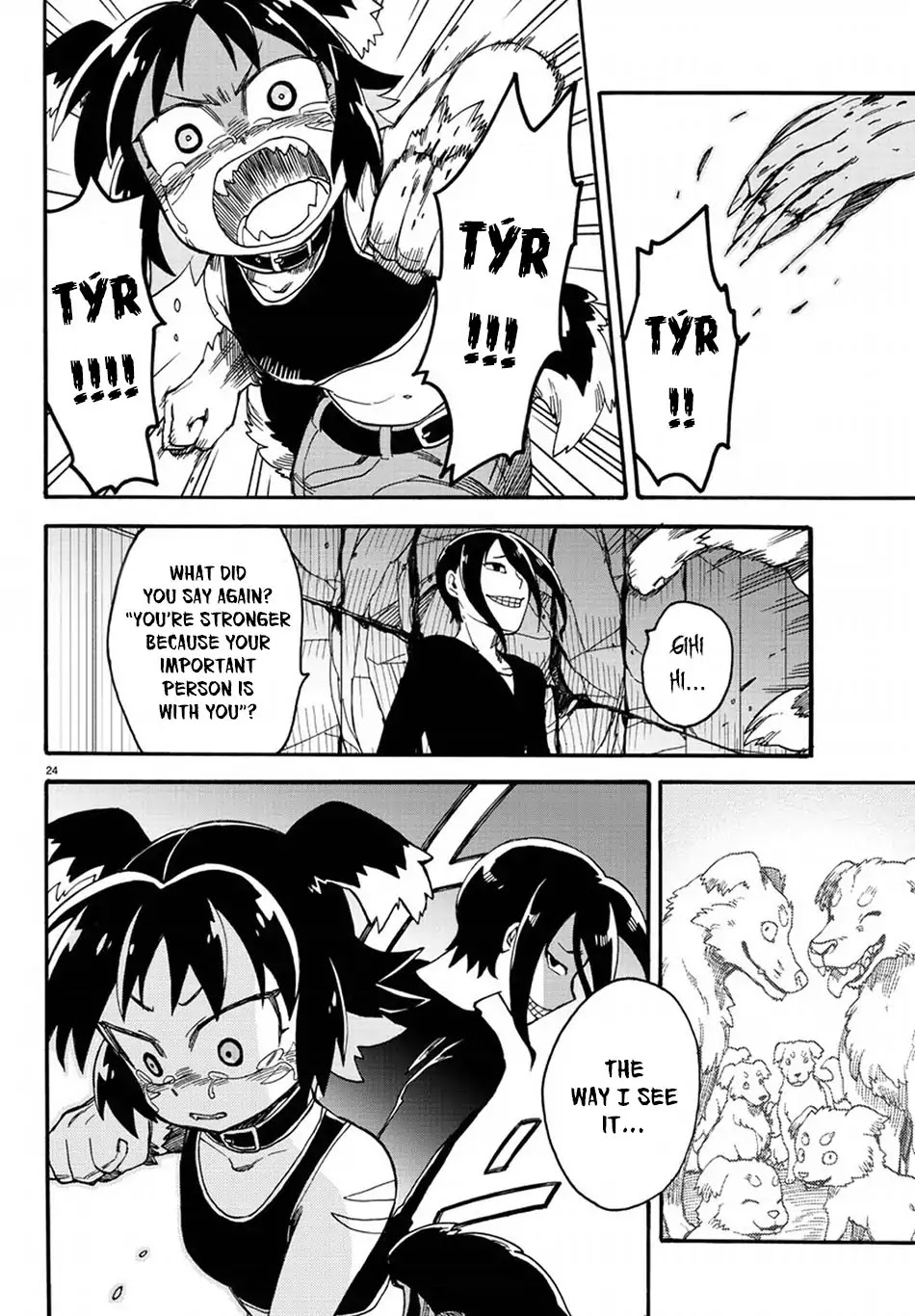 Fenrir-nee-san to Boku Chapter 11 page 25 - Chapter 11: Sword and Fang