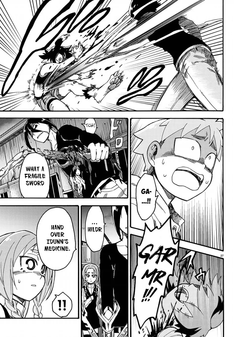 Fenrir-nee-san to Boku Chapter 11 page 28 - Chapter 11: Sword and Fang
