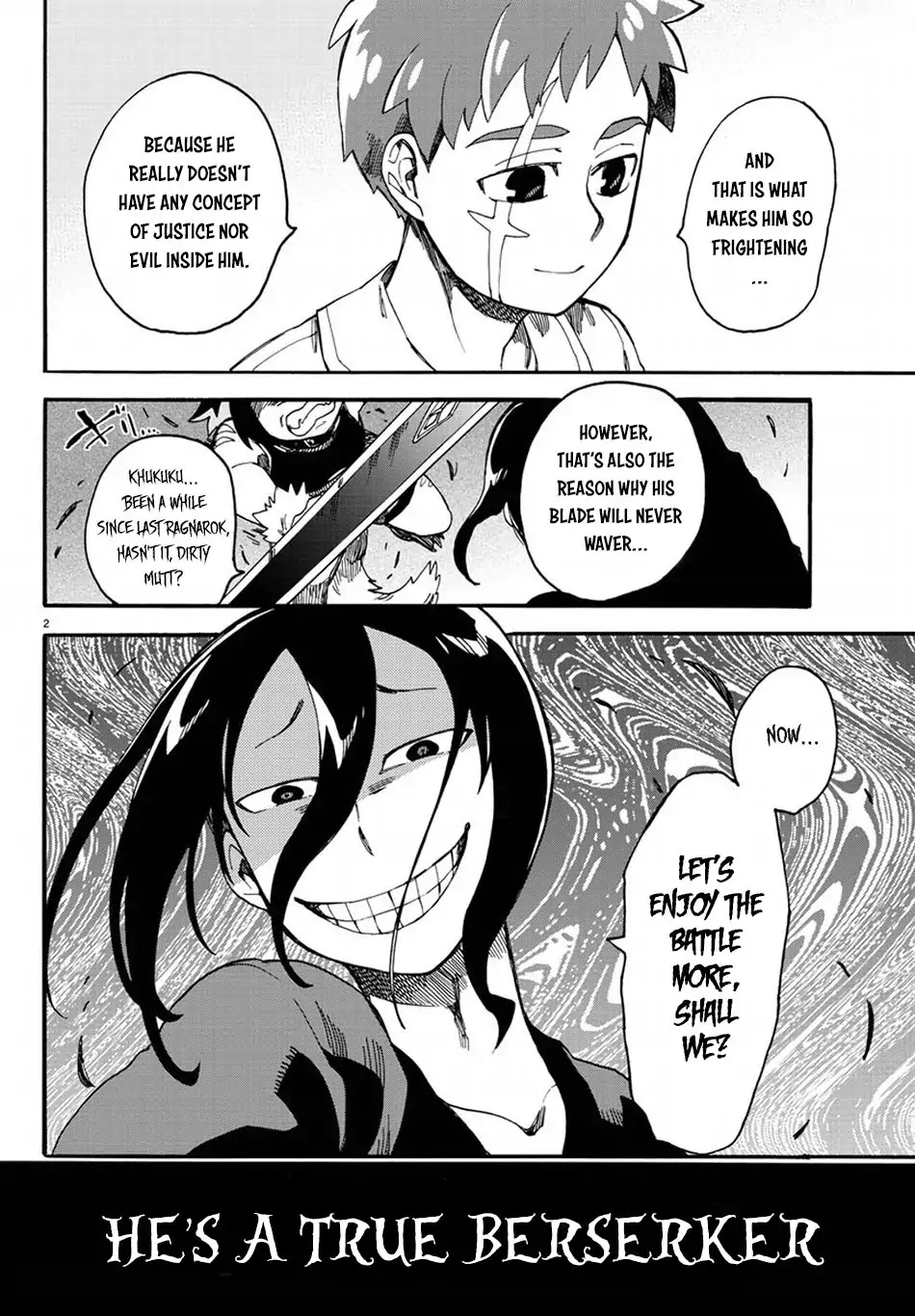 Fenrir-nee-san to Boku Chapter 11 page 3 - Chapter 11: Sword and Fang