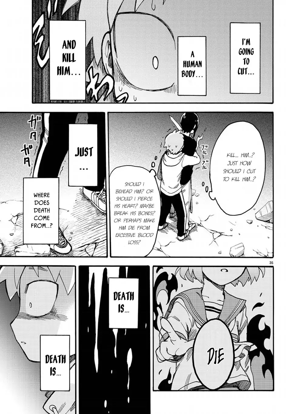 Fenrir-nee-san to Boku Chapter 11 page 36 - Chapter 11: Sword and Fang