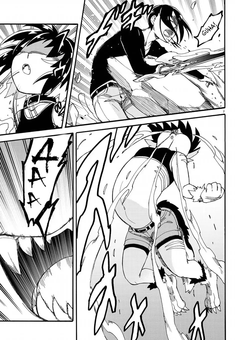 Fenrir-nee-san to Boku Chapter 11 page 8 - Chapter 11: Sword and Fang