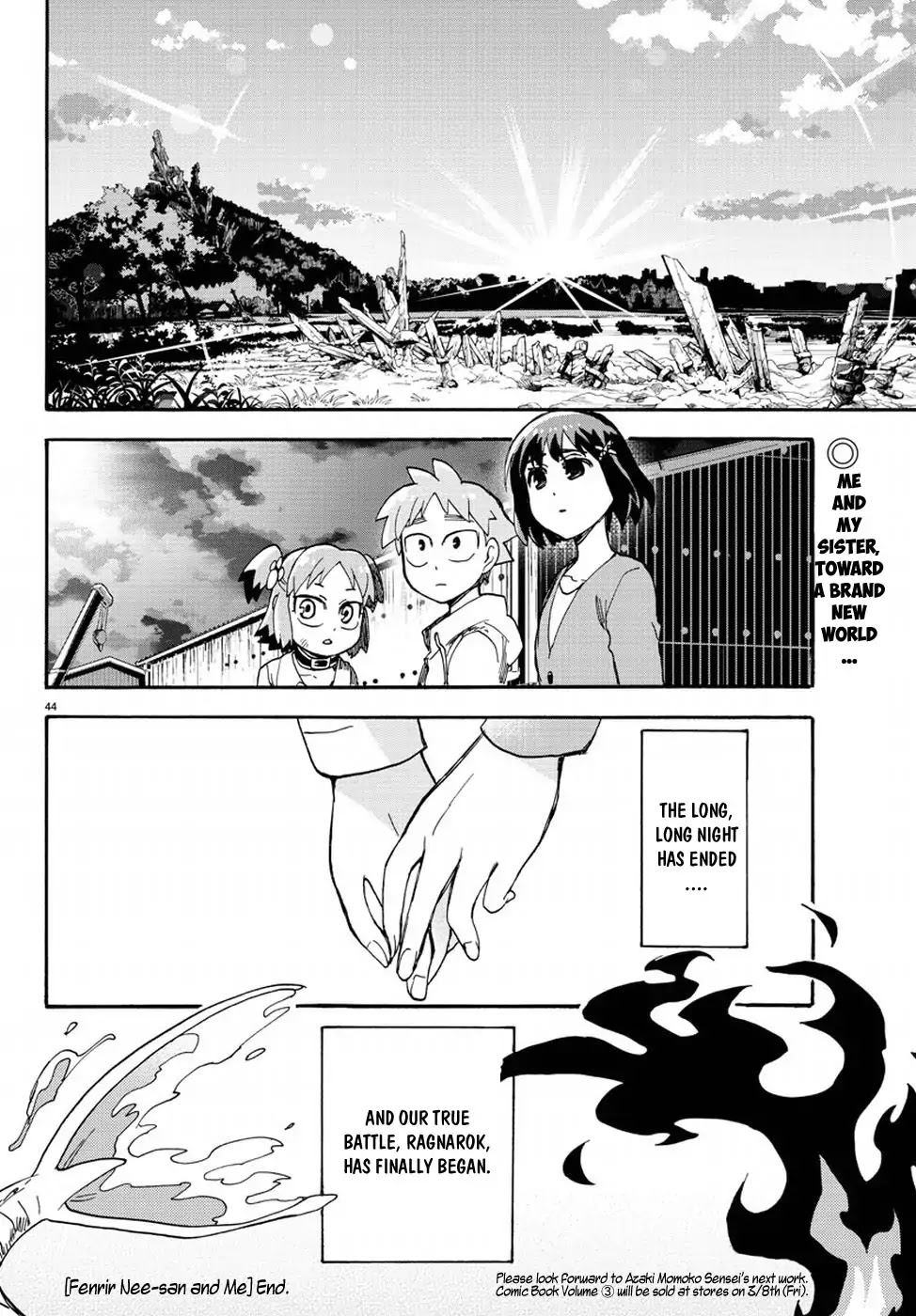 Fenrir-nee-san to Boku Chapter 12 page 44 - Chapter 12: Nee-san and Me [END]