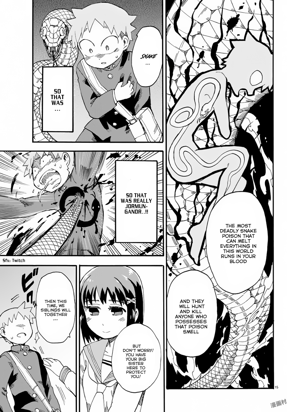 Fenrir-nee-san to Boku Chapter 2 page 17 - Chapter 2: Fenrir And Little Brother