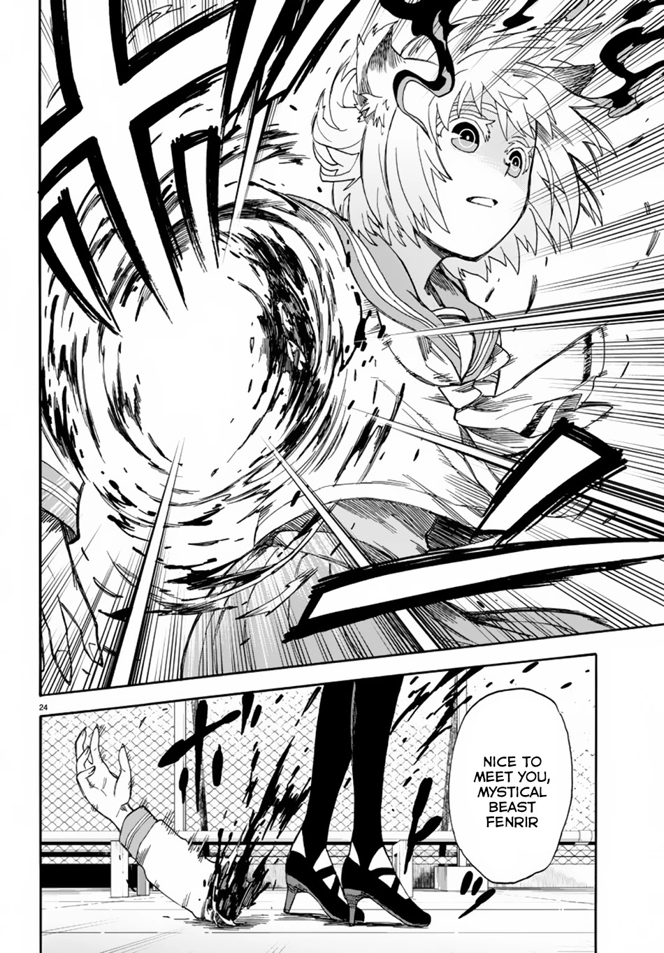 Fenrir-nee-san to Boku Chapter 5 page 25 - Chapter 5: Monster and God
