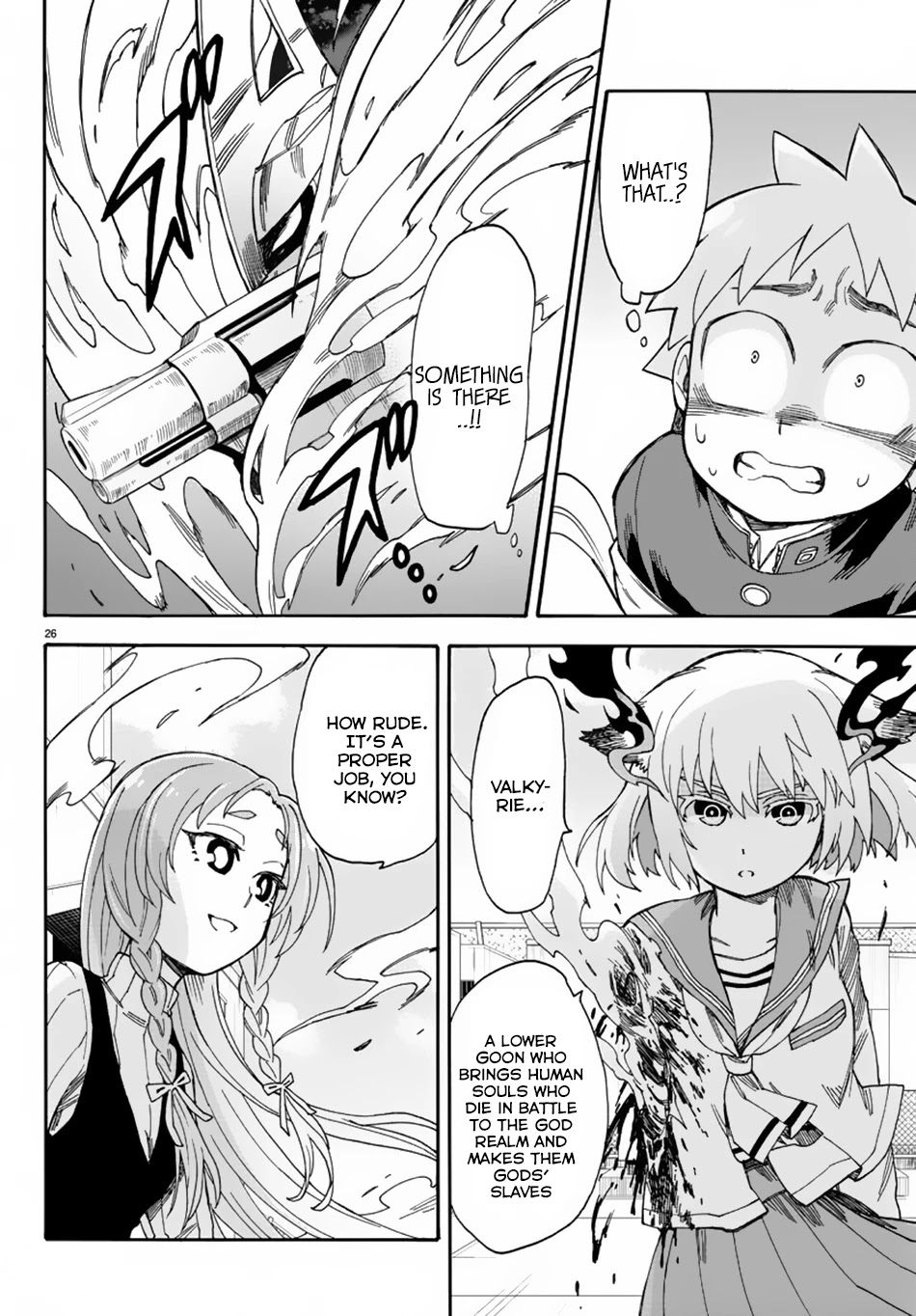Fenrir-nee-san to Boku Chapter 5 page 27 - Chapter 5: Monster and God