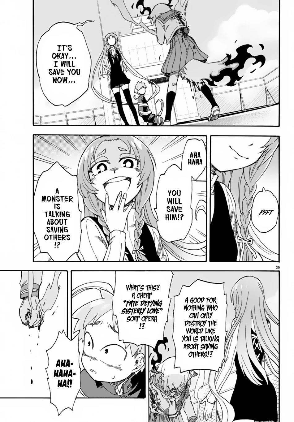 Fenrir-nee-san to Boku Chapter 5 page 30 - Chapter 5: Monster and God