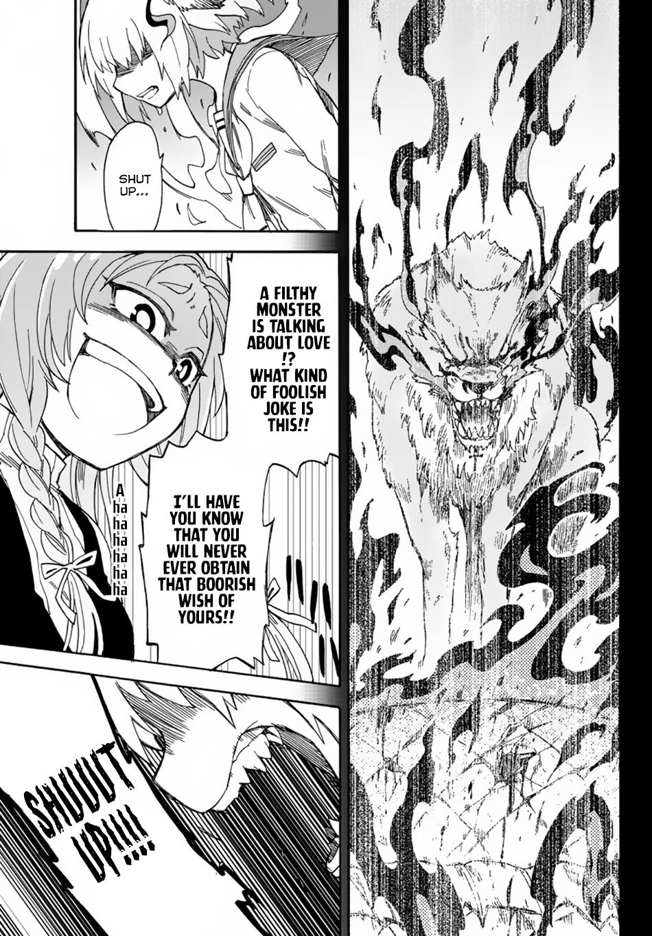 Fenrir-nee-san to Boku Chapter 5 page 32 - Chapter 5: Monster and God