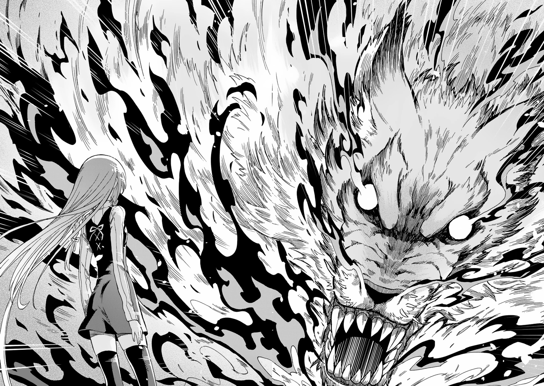 Fenrir-nee-san to Boku Chapter 5 page 33 - Chapter 5: Monster and God