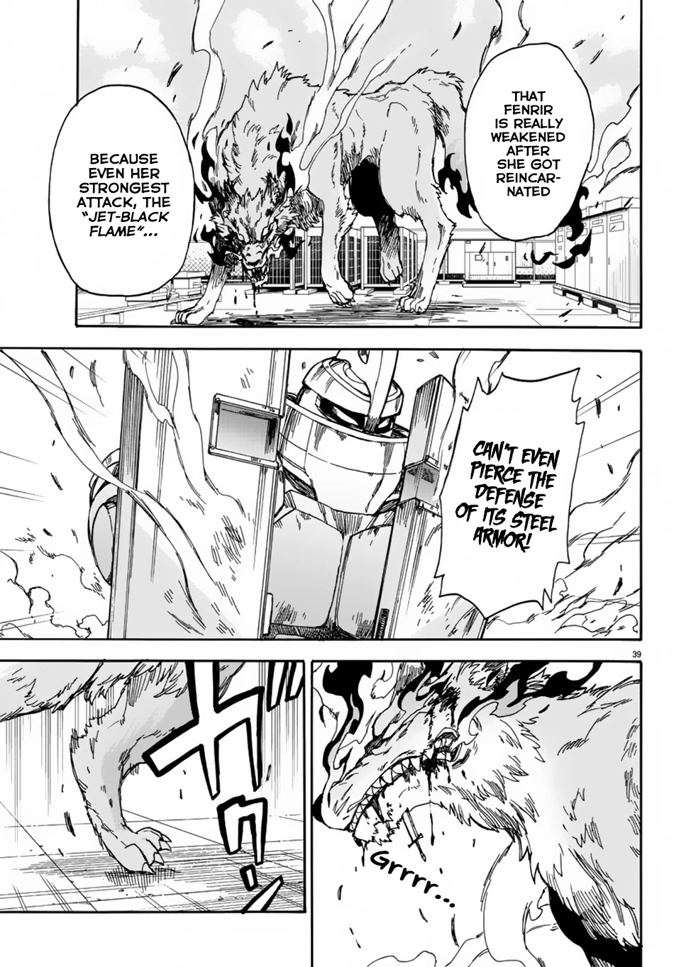 Fenrir-nee-san to Boku Chapter 5 page 39 - Chapter 5: Monster and God