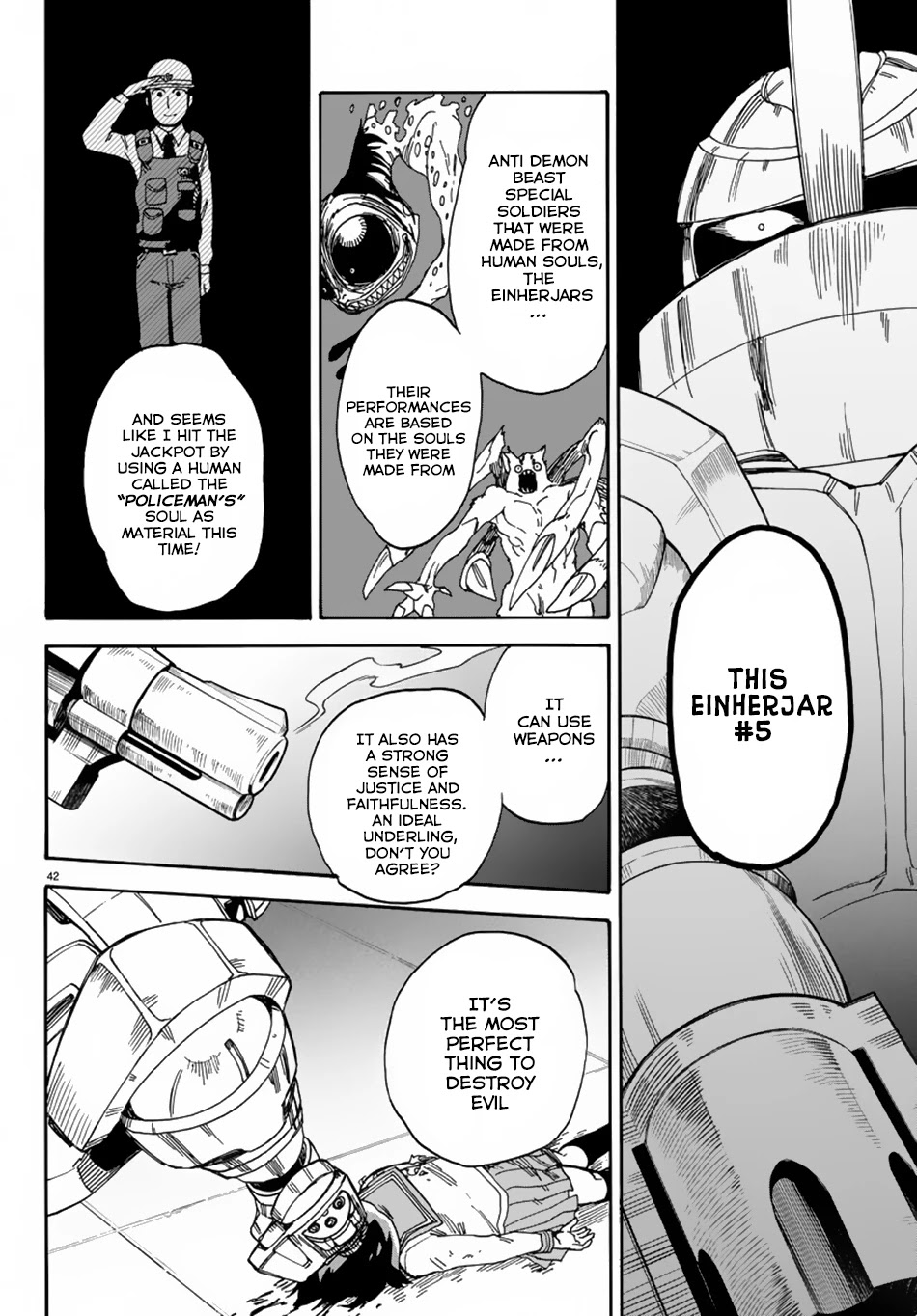 Fenrir-nee-san to Boku Chapter 5 page 42 - Chapter 5: Monster and God