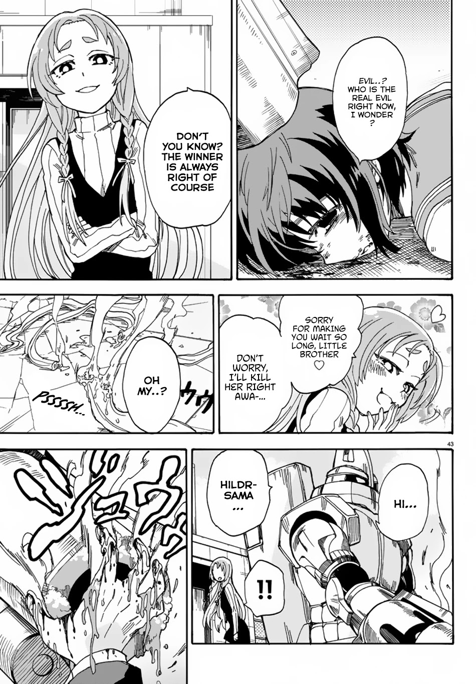 Fenrir-nee-san to Boku Chapter 5 page 43 - Chapter 5: Monster and God