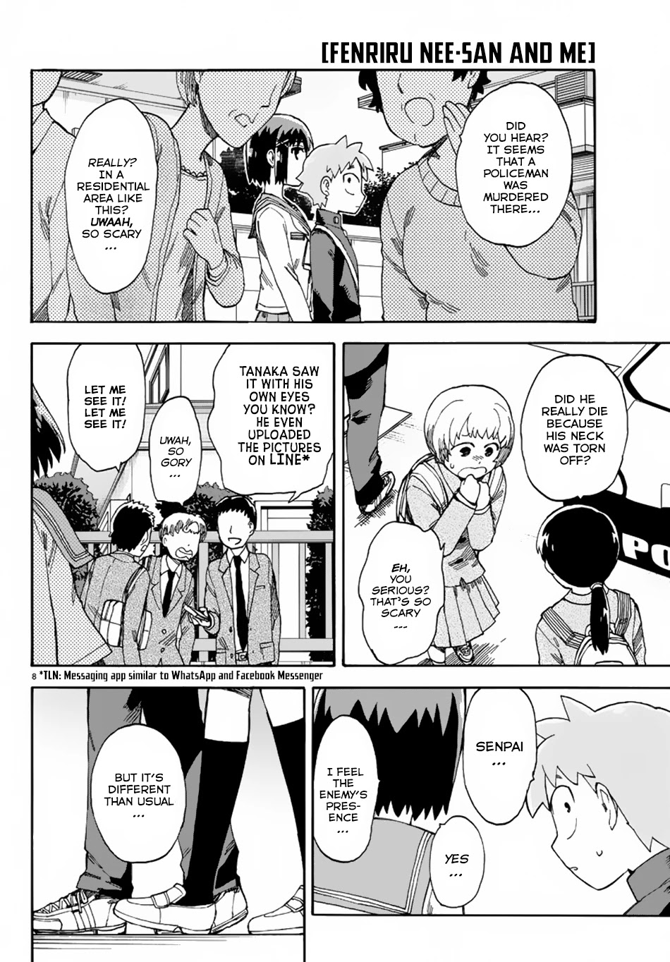 Fenrir-nee-san to Boku Chapter 5 page 9 - Chapter 5: Monster and God